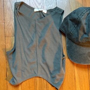 Joah Brown Bundle / Set of Curve Crop + Official Cap in Olive Green